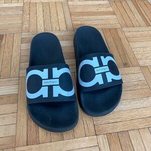 Ferragamo women’s slides. Size 8.
